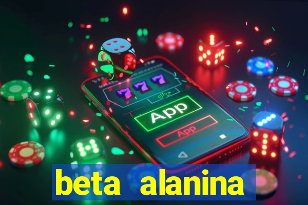 beta alanina aumenta a pressao